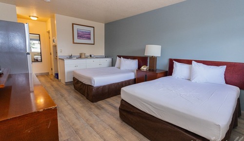 Deluxe - 02 Double Beds - Kitchenette