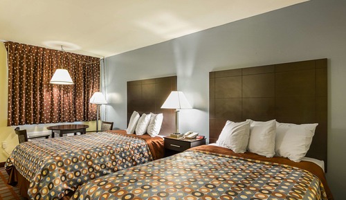 Standard Double Room, 2 Double Beds, Smoking