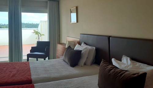 Twin Room, Balcony, River View