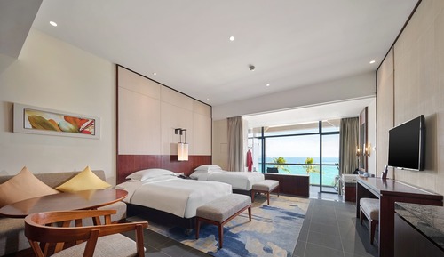 Twin Beach Front Room