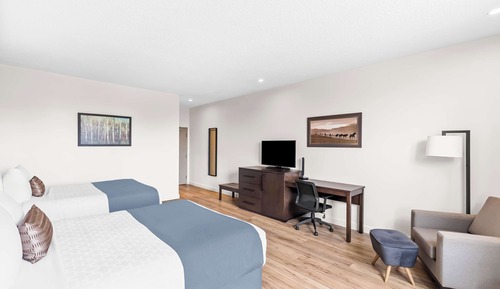 Standard Room, 2 Queen Beds, Non Smoking, Refrigerator