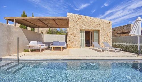 Deluxe Villa, 1 King Bed, Private Pool, Garden Area
