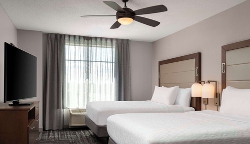 Suite, 2 Queen Beds, Accessible (Mobility & Hearing, Roll-in Shower)