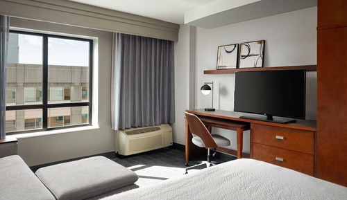 Room, 1 King Bed with Sofa bed, Non Smoking, City View