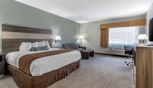 Suite, 1 King Bed, Non Smoking, Refrigerator & Microwave