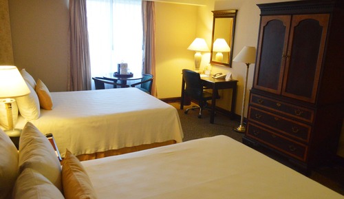 Standard Room, 2 Double Beds, Non Smoking, Bathtub