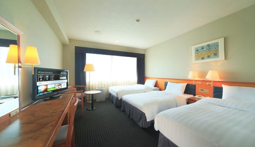 Moderate Twin Room, Non Smoking (For 3 people)