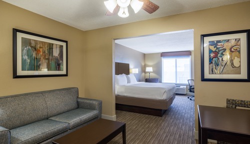Suite, 1 King Bed, Accessible Bathtub (Accessible Tub)