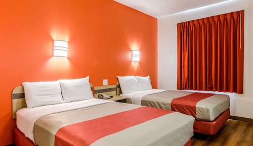 Deluxe Room, 2 Double Beds, Non Smoking, Refrigerator & Microwave