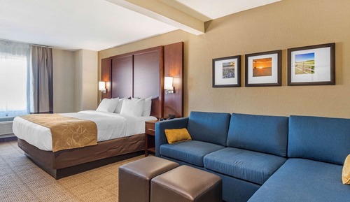 Suite, 1 King Bed with Sofa bed, Non Smoking