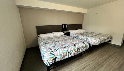 Deluxe Suite, 2 Queen Beds, Non Smoking, Refrigerator & Microwave
