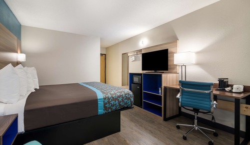 Standard Room, 1 Queen Bed, Accessible, Refrigerator & Microwave (Refrigerator & Microwave)