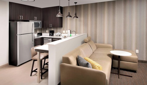 Studio, 1 King Bed with Sofa bed (Hearing Accessible)