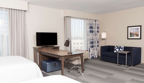 Studio, 2 Queen Beds, Bathtub (Mobility & Hearing)