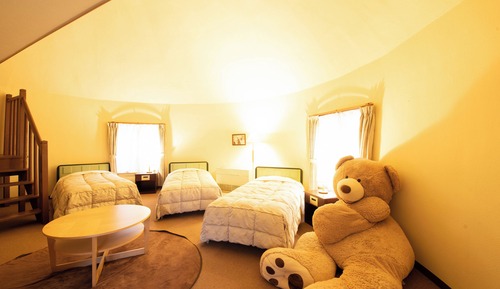 Slow House Villa Bear Type(Check-in at Log House Reception)