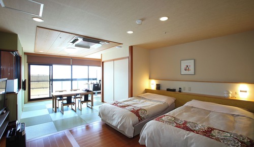 Japanese Western Style Standard Room, Open-air Bath, Non Smoking