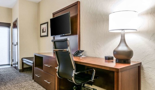 Suite, 1 King Bed, Accessible, Non Smoking (Roll-In Shower)