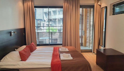 Studio C32 with balcony, 2 adults+2children