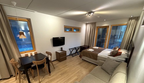 Studio C31, mountain view, 2 adults+2children