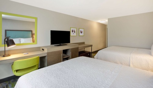 Room, 2 Queen Beds, Non Smoking, Refrigerator & Microwave