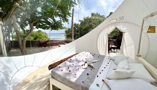 Panoramic Tent, 1 King Bed, Lagoon View