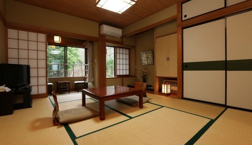 Japanese Style Room, Shared Bathroom, Garden View