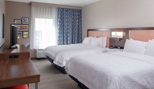 Room, 2 Queen Beds, Refrigerator & Microwave