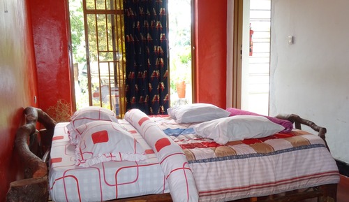 Chambre Double confort, vue lac(Volta)