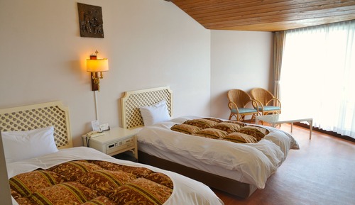 [Mountain View] Twin Room (Halfboard: Buffet)