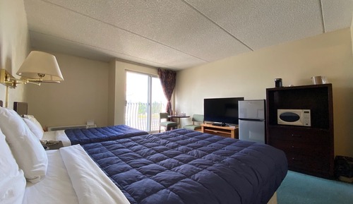 Comfort Double Room, 2 Queen Beds, Smoking, Balcony