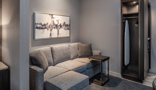 Suite, 1 King Bed with Sofa bed, Non Smoking