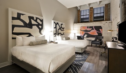 Standard Room, 2 Queen Beds, Accessible (Communication)