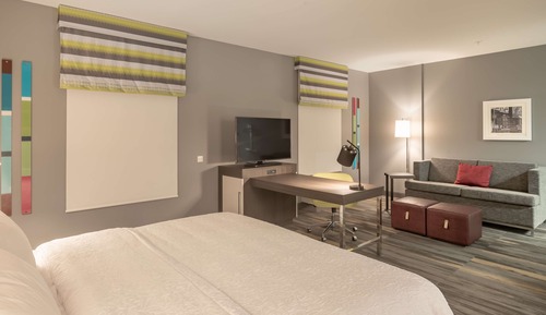 Room, 1 King Bed, Accessible (Mobility & Hearing, Roll-in Shower)