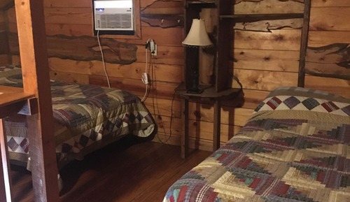 Standard Cabin, Multiple Beds, Non Smoking, Fireplace (The Red Twin Cabin)