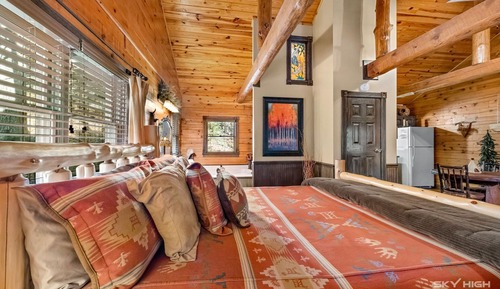 Luxury Cabin, 1 King Bed, Jetted Tub, Hill View (The Cherokee)