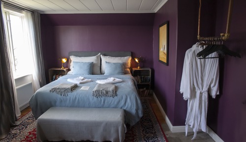 Deluxe Double or Twin Room, 1 King Bed, Private Bathroom, Garden View (Purple)