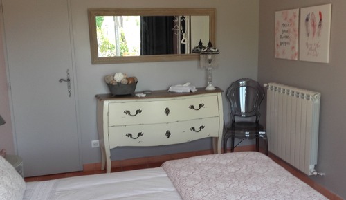 Deluxe Double Room, Terrace, Garden View (Tourterelles)