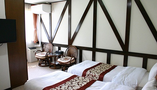 Luxury Double or Twin Room, 2 Twin Beds, Non Smoking, Mountain View