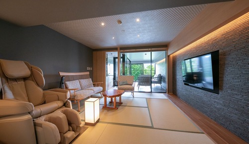 Comfort Twin room with Terrace & Open-Air Bath (Mizuki) Non Smoking