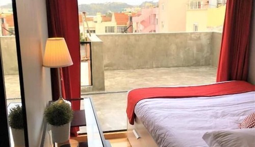 Panoramic Double Room, 1 Queen Bed, Terrace