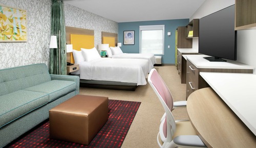Studio, 2 Queen Beds, Non Smoking