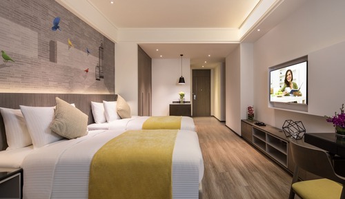 Studio, 2 Twin Beds
