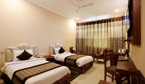 Deluxe Twin Room, 2 Twin Beds, Non Smoking, Garden View