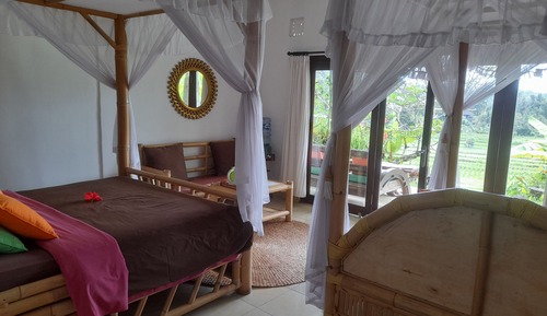 Deluxe Triple Room, Mountain View, Garden Area