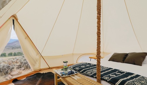 Premium Tent, 1 Queen Bed, Non Smoking, Mountain View