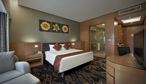 Deluxe Room, 1 King Bed, City View