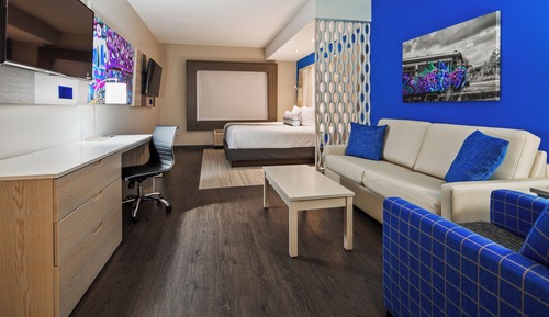 Standard Studio, 1 King Bed, Non Smoking, Refrigerator & Microwave (with Sofabed)