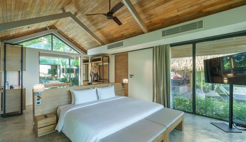 Four-Bedroom Oceanview Pool Villa with Round-Trip Boat Transfer
