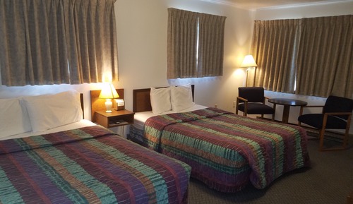 Standard Room, 2 Double Beds, Mountain View, Ground Floor