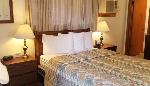 Standard Room, 1 Queen Bed, Refrigerator & Microwave, Mountain View